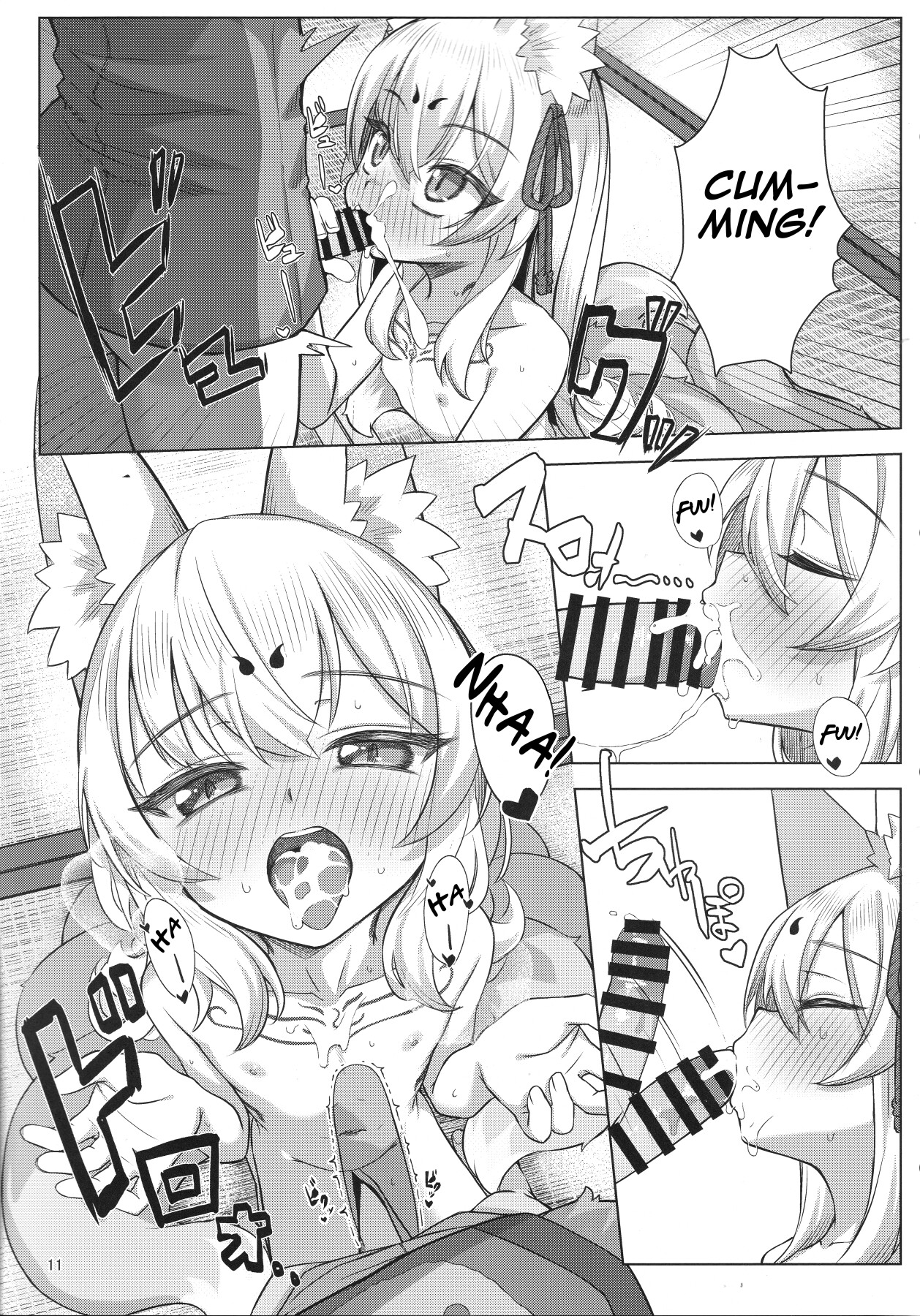 Hentai Manga Comic-The fox eats the hero-Read-9